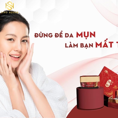 Cao Sâm Mụn Đỏ 36 VỊ THẦN DƯỢC TRỊ MỤN