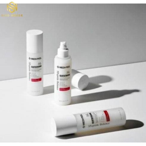 Nước hoa hồng dưỡng trắng da Medi-Peel Bio-Intense Glutathione White Silky Toner 180ml