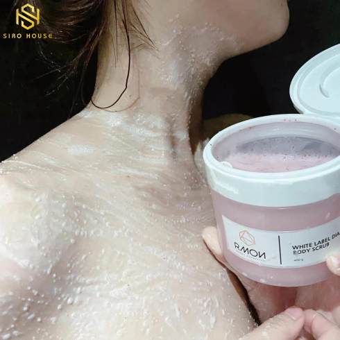 Tẩy tế bào chết toàn thân RMON White Label Dia Body Scrub 400g