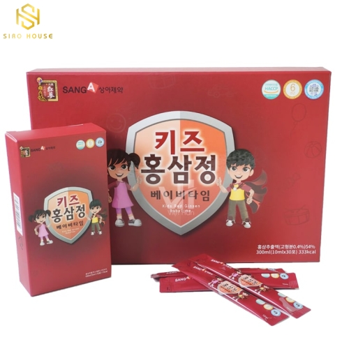 NƯỚC UỐNG HỒNG SÂM BABY TRẺ EM CỦA TẬP ĐOÀN SANGA.