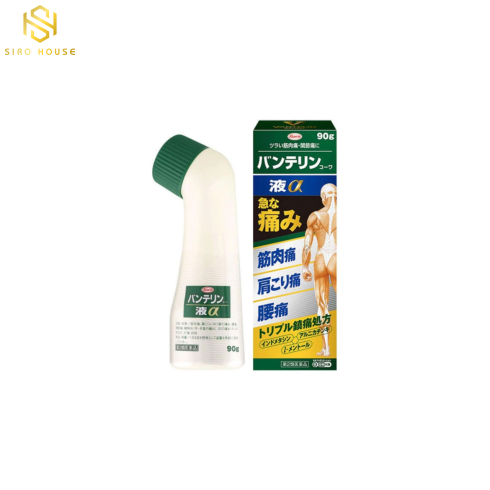 Dầu lăn xoa bóp KOWA VANTELIN LIQUID ALPHA Nhật Bản (90G)