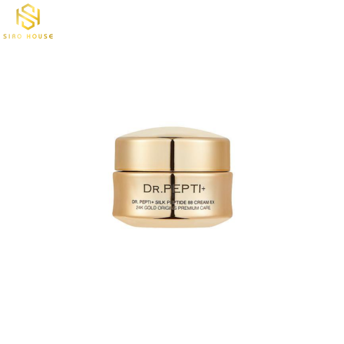 Kem dưỡng tinh chất vàng 24K chống lão hóa DR.PEPTI Silk Peptide 88 Cream EX (12G)