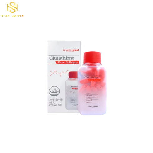 Viên uống trắng da GLUTATHIONE Ever Collagen (72 viên)