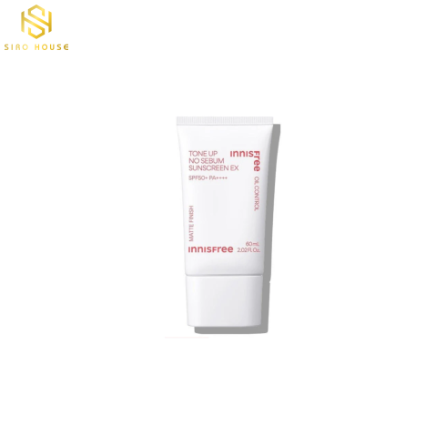 Kem chống nắng Innisfree Tone Up No Sebum Sunscreen SPF50+/PA++++ ( Mẫu mới)