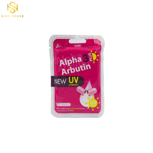 Viên kích trắng Alpha Arbutin 3 plus thái lan (Mẫu mới)