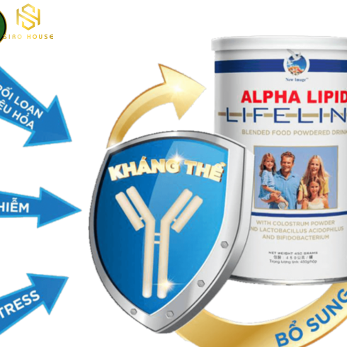 Sữa non ALPHA LIPID LIFELINE NEW ZEALAND (450g)