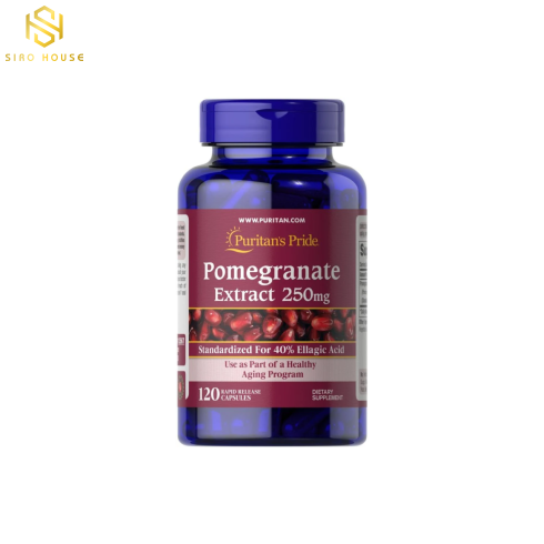 Tinh chất lựu Pomegranate Extract 250mg Puritan Pride