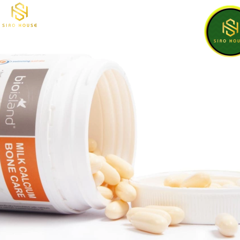 Viên bổ sung canxi hữu cơ BIOISLAND Milk Calcium Bone Care 150 viên