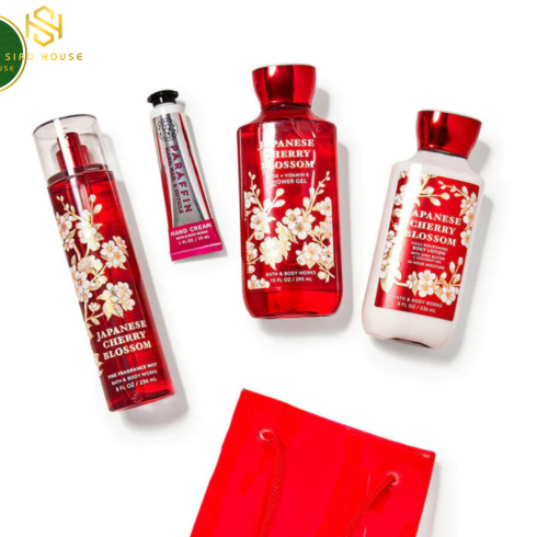 Sữa tắm BATH AND BODY WORKS Works Japanese Cherry 295mL