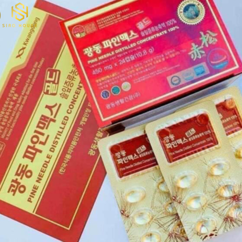 Tinh dầu thông đỏ KWANGDONG Hàn Quốc (120 viên)