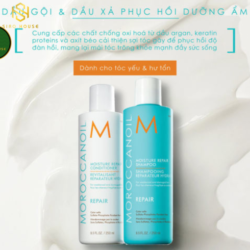 Dầu Gội Xả MOROCCANOIL Repair 