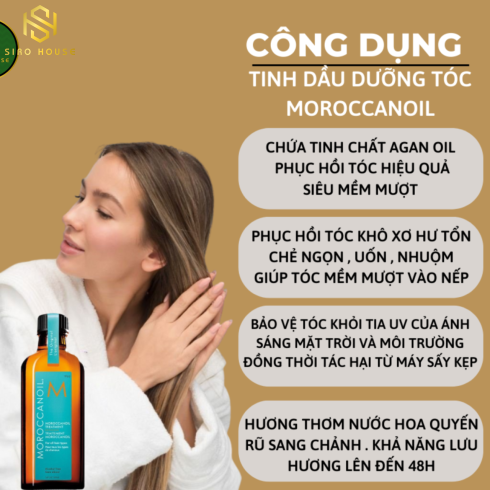 Tinh dầu dưỡng  MOROCCANOIL TREATMENT ORIGINAL 200ML