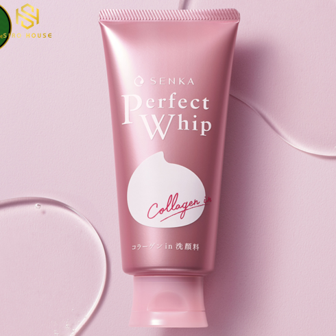 Sữa rửa mặt SENKA Collagen (120g) MẪU MỚI