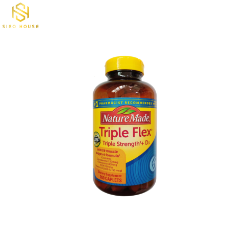 Viên uống Triple Flex NATURE MADE (200vien) Mẫu mới