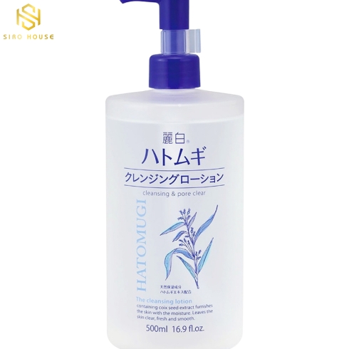 Nước tẩy trang HATOMUGI Cleansing Lotion (500mL)