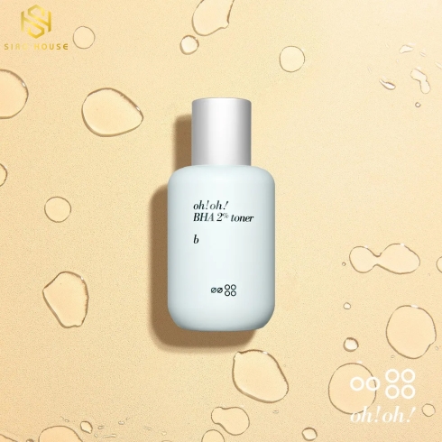 Nước Hoa Hồng Tẩy Tế Bào Chết Oh! Oh! BHA 2% Toner 75ML