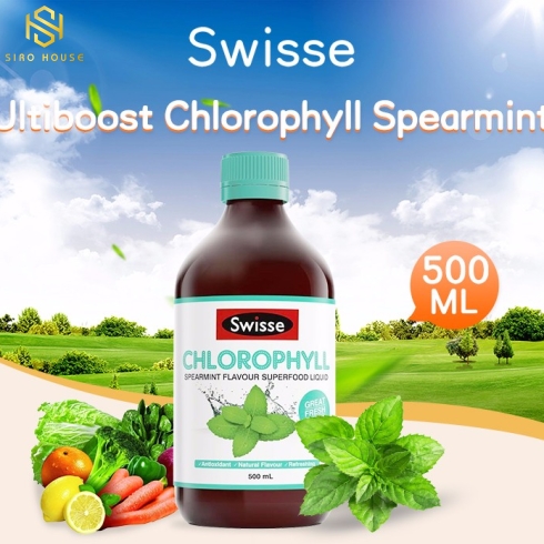 Nước diệp lục SWISSE Chlorophyll 500mL 