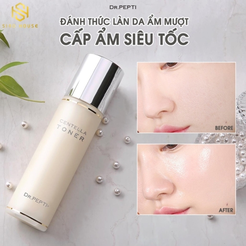 Nước hoa hồng Dr Pepti CENTELLA TONER