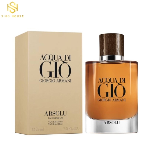 Nước hoa GIOGIO ARMANI Acqua di Gio Absolu EDP 75mL