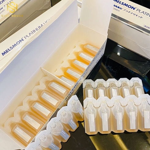 Nhau thai ngựa MELSMON PLATINUM Liquid Placenta 30 ống