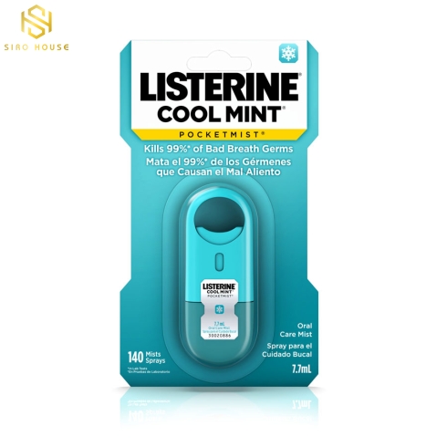 Xịt thơm miệng LISTERIN Cool Mint Pocket Mist