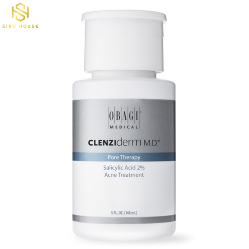  Lotion BHA trị mụn, giảm nhờn LCL PORE THERAPY OBAGI CLENZIDERM M.D BHA 2% 148ML