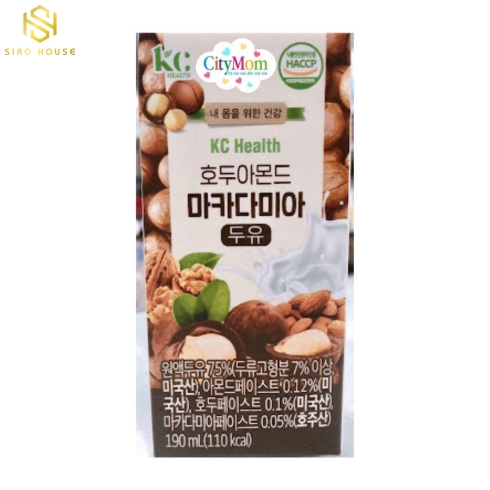 SỮA MACCA - ÓC CHÓ - HẠNH NHÂN - KC HEALTH
