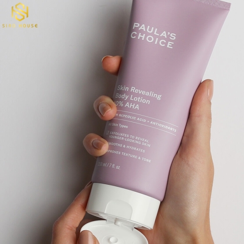 Kem Dưỡng Thể PAULA.S Choice AHA Skin Revealing Body Lotion 10% AHA 210ml