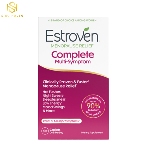 Viên uống hỗ trợ cân bằng nội tiết tố ESTROVEN Menopause Relief 84 viên 