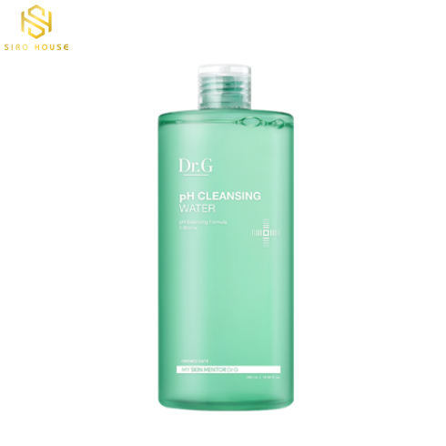 Nước Tẩy Trang Dịu Nhẹ Dr.G pH Cleansing Water 490ml