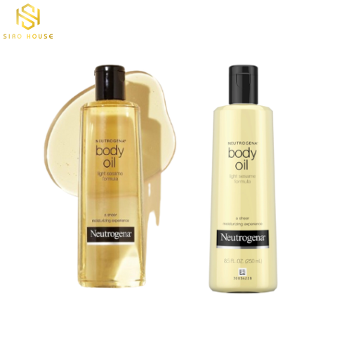 Dầu dưỡng thể NEUTROGENA Body Oil Light Sesame Formula 250mL