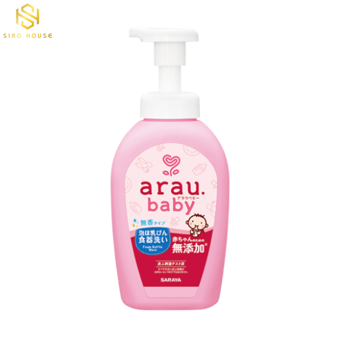 Nước rửa bình SARAYA Arau Baby 500mL 
