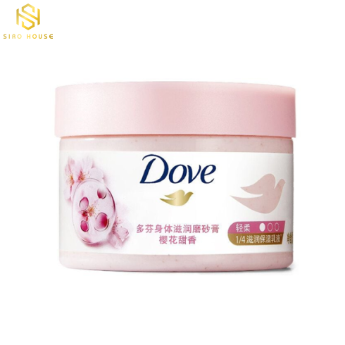 Tẩy tế bào chết toàn thân DOVE Body Scrub Sakura Fragrance 298g