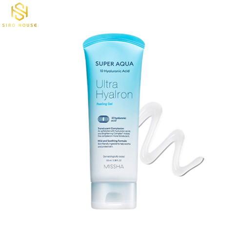 Gel tẩy da chết MISSHA Super Aqua Ultra Hyalron 100mL