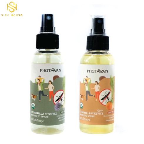 Xịt chống muỗi PHUTAWAN Citronella 100ml