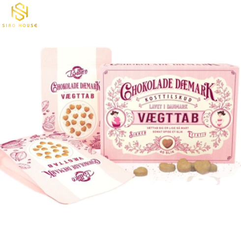  Kẹo socola giảm cân Đan Mạch Chokolade Danmark Vægttab 40 viên