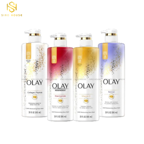 Sữa tắm dưỡng ẩm OLAY Mỹ 591ml