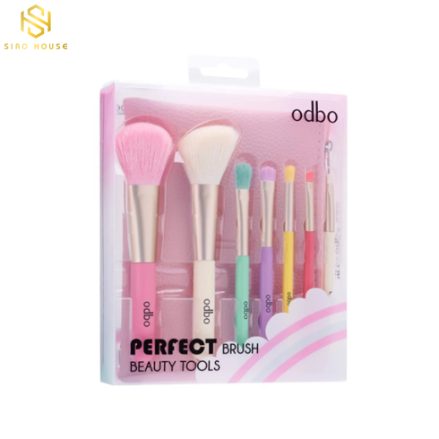 Bộ cọ 7 cây màu ODBO Perfect Brush Beauty Tools #OD8-193
