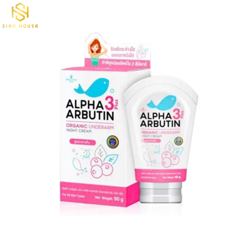 Kem trị thâm nách ALPHA ARBUTIN 3 Plus Collagen Underarm Night Cream 50g