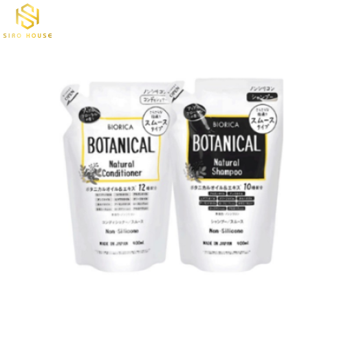 Bộ gội xả BIORICA Botanical Natural 400mL