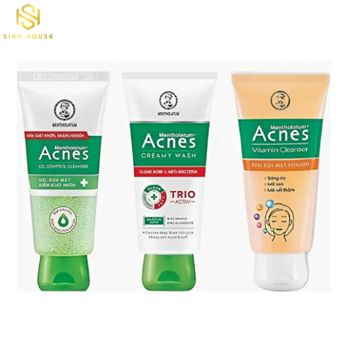 Bộ 3 sản phẩm rửa mặt ACNES 100g