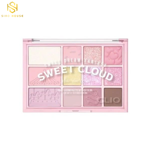 Phấn mắt CLIO Pro Eye Palette 12 ô - 05 Sweet Cloud