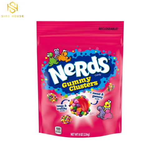Kẹo cầu vồng NERDS Gummy Clusters Candy 907g 