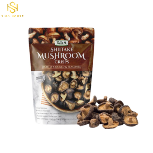 Nấm Sấy DJ&A Shiitake Mushroom Crisps 300g & 65g