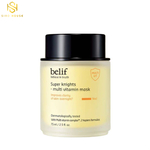  Mặt nạ ngủ BELIF Super Knights-Multi Vitamin Mask 75mL