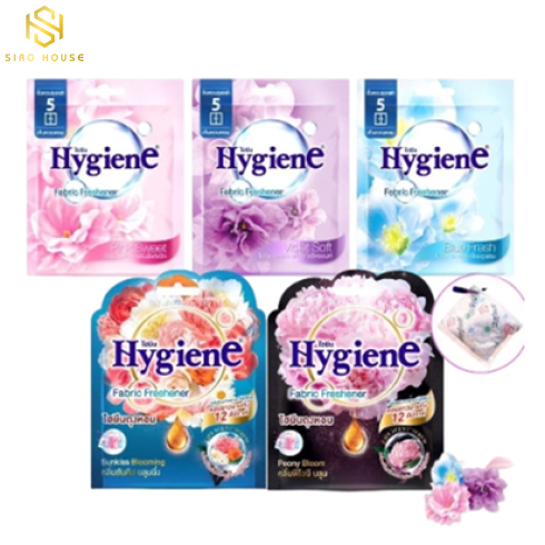 Túi thơm hương hoa đậm đặc HYGIENE Fabric Freshener 8g