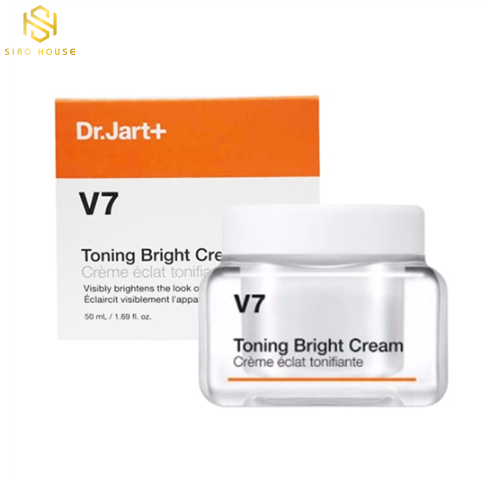 Kem dưỡng Dr.Jart+ V7 Toning Bright Cream dưỡng trắng 50ml & 15ml