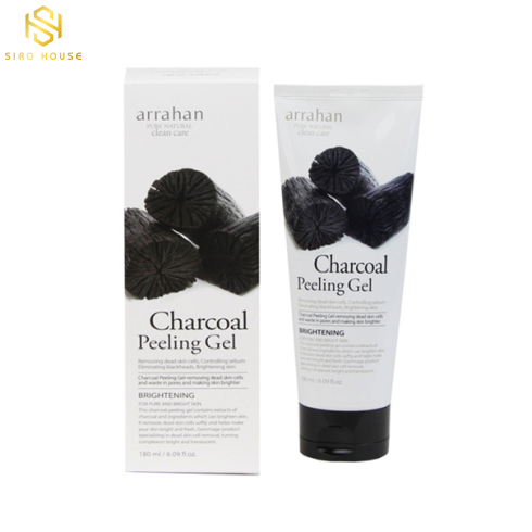 Tẩy tế bào chết ARRAHAN Charcoal 180mL 