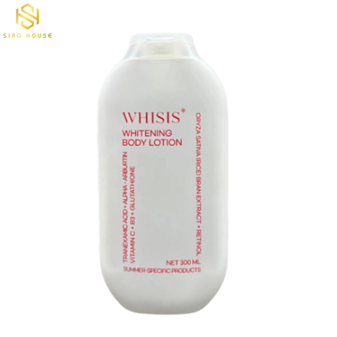 Sữa dưỡng thể trắng da WHISIS Whitening Body Lotion 300mL