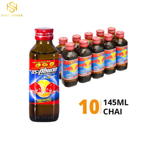 Bò húc Thái Lan vỉ 10 chai 145ml 